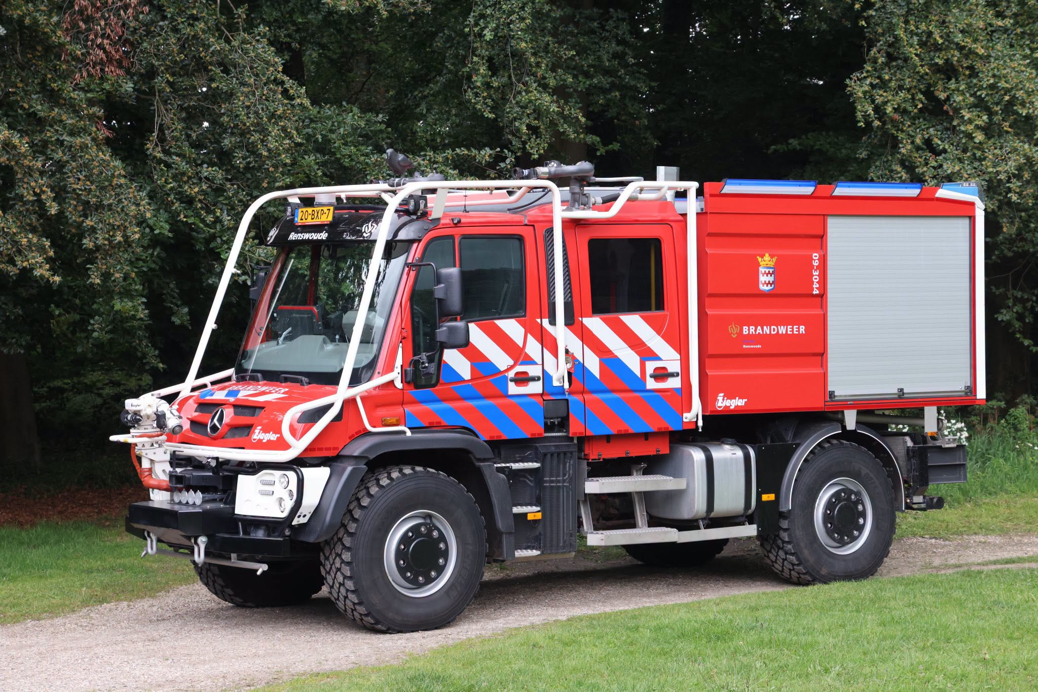 09-3044 van Brandweer Renswoude in het buitengebied
